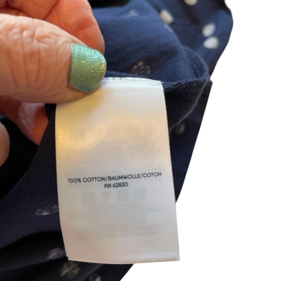 Lands End Womens Navy Polka
Dot Cotton Jersey Sleeveless Swim Coverup
MEDIUM - Picture 12 of 12